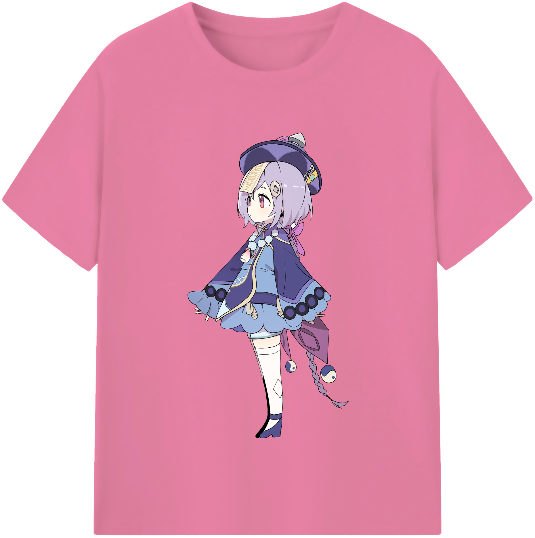 げんし神 七七 なな  genshin Nana 綿100％半袖Tシャツ（フロントプリント）